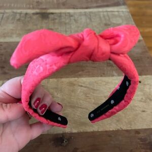 Lele Sadoughi Vibrant Pink Bow Headband